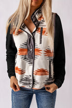 Load image into Gallery viewer, Multicolor Fuzzy Aztec Western Fashion Vest Jacket
