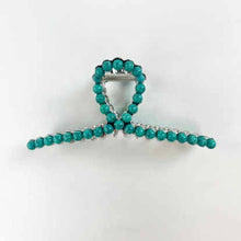 Load image into Gallery viewer, NEW TURQUOISE METAL CLAW CLIP
