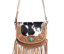 Load image into Gallery viewer, Tamaya Trail Hand-Tooled Bag
