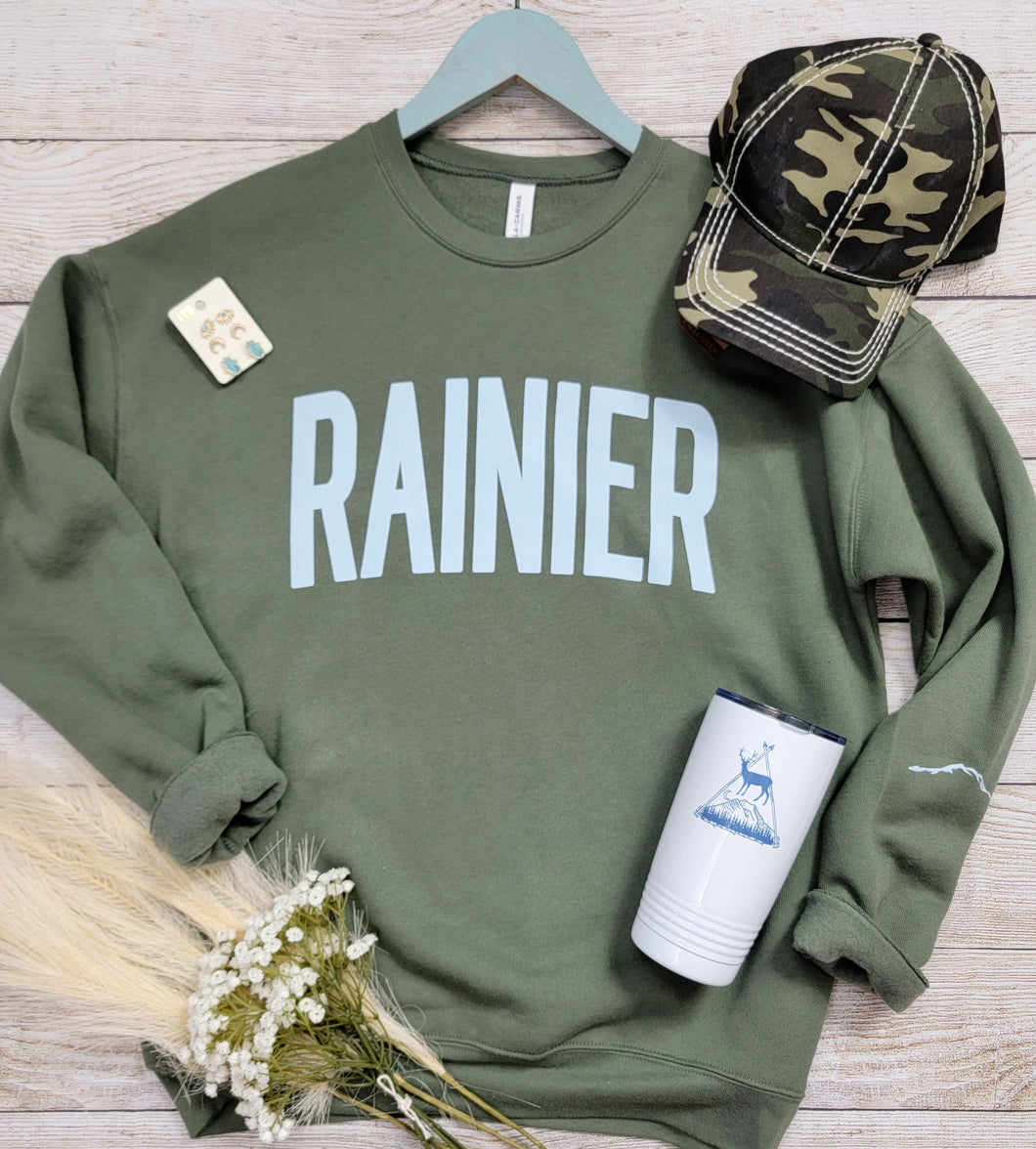 RAINER Super Soft Premium Unisex Fleece Crewneck